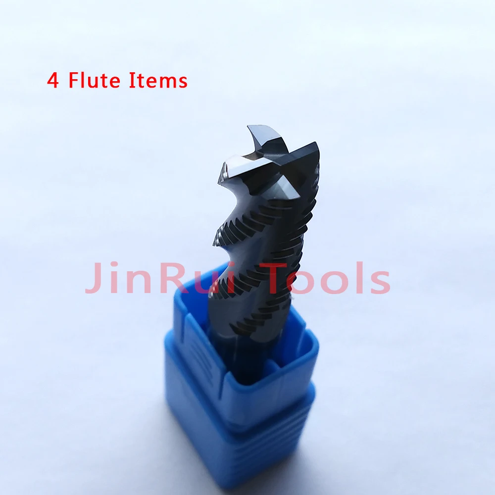 1 ud. 8mm D8 * 20 * D8 * 60 HRC45 4 flautas fresas de desbaste de carburo Solide fresas CNC herramientas de corte de fresado cuchillo fresa