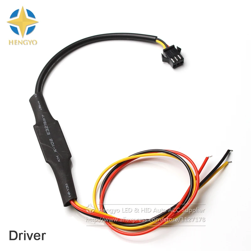 10 Pcs 30cm 45cm 60cm 85cm Flexible Light Strip Headlight Switchback Angel Eye DRL Driver Controller Indicator