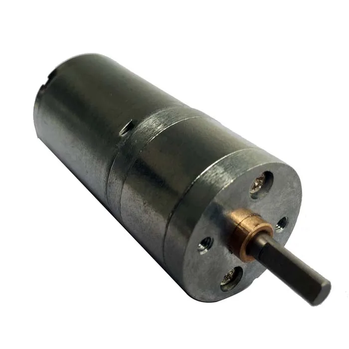 Motor de engranaje de 12V CC, 320 rpm, Phi, 4mm, desaceleración, diy, Chasis de coche robótico con ruedas, Kit de juguete RC, pieza