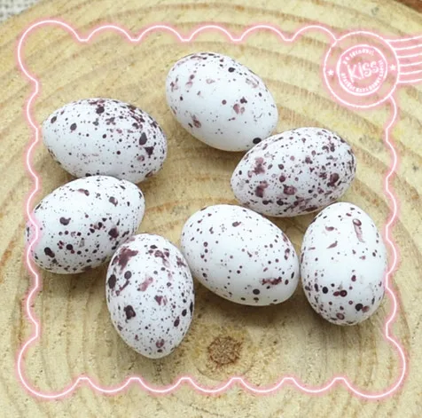 small cute quail eggs Resin 3D Cabochon Miniature Food Decoration Charm Craft