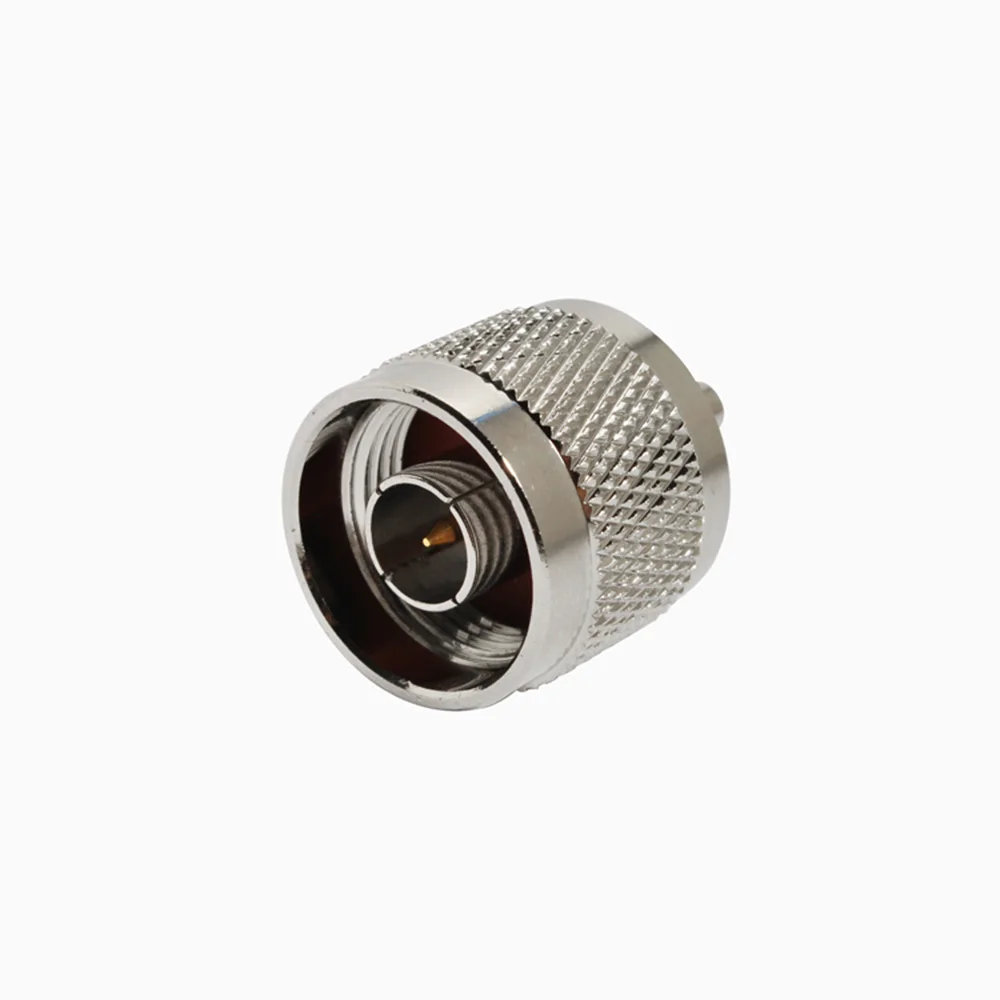 Eightwood 5PCS N to MMCX RF Coaxial Adapter N Plug Male to MMCX  Jack Female RF Coax Connector Straight 50 Ohm Between Series