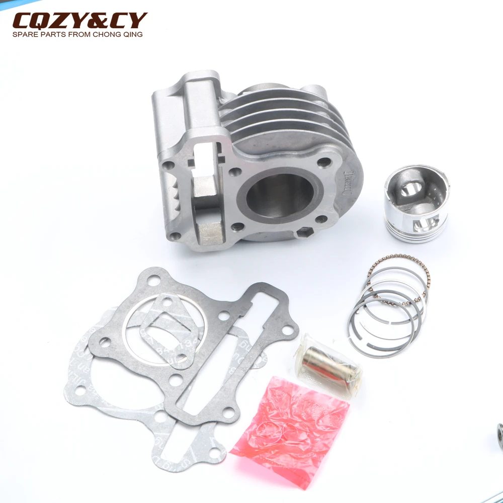 GY6 39mm 50cc Cylinder Kit for Motofino MF50QT MF50QT-2 MF50QT-7 50cc 4T