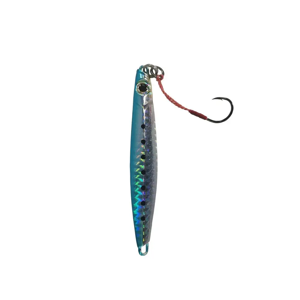 BassLegend- Saltwater Fishing Metal Jig Japan Fishing Slim 20g/40g/80G Sea Bass Lure Slow Jig