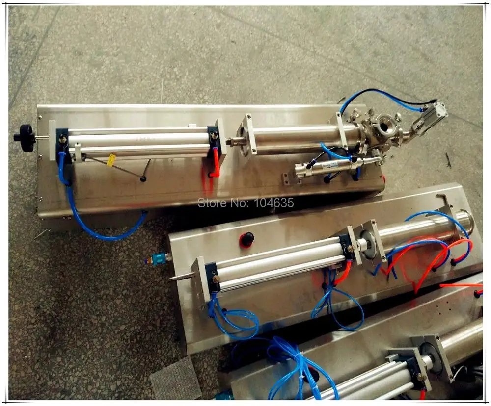 Pojedyncza głowica Półautomatyczna maszyna do napełniania butelek z płynem o wysokiej lepkości Wypełniacz tłokowy Maszyna do pakowania oleju piwnego