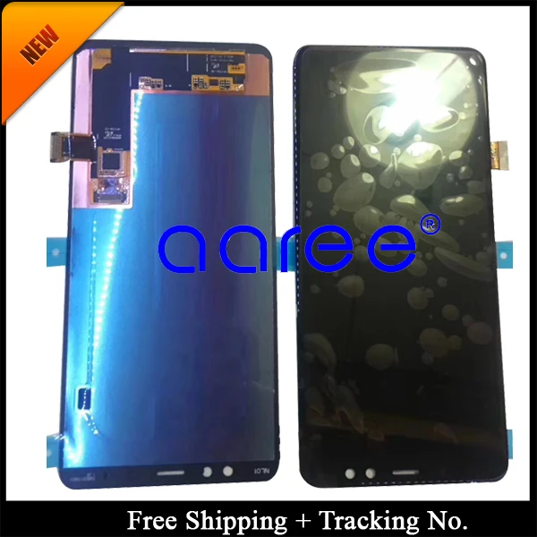 

100% tested Super AMOLED For SAMSUNG A8 PLUS 2018 A730 LCD Display For SAMSUG A730 Display LCD Screen Touch Digitizer Assembly