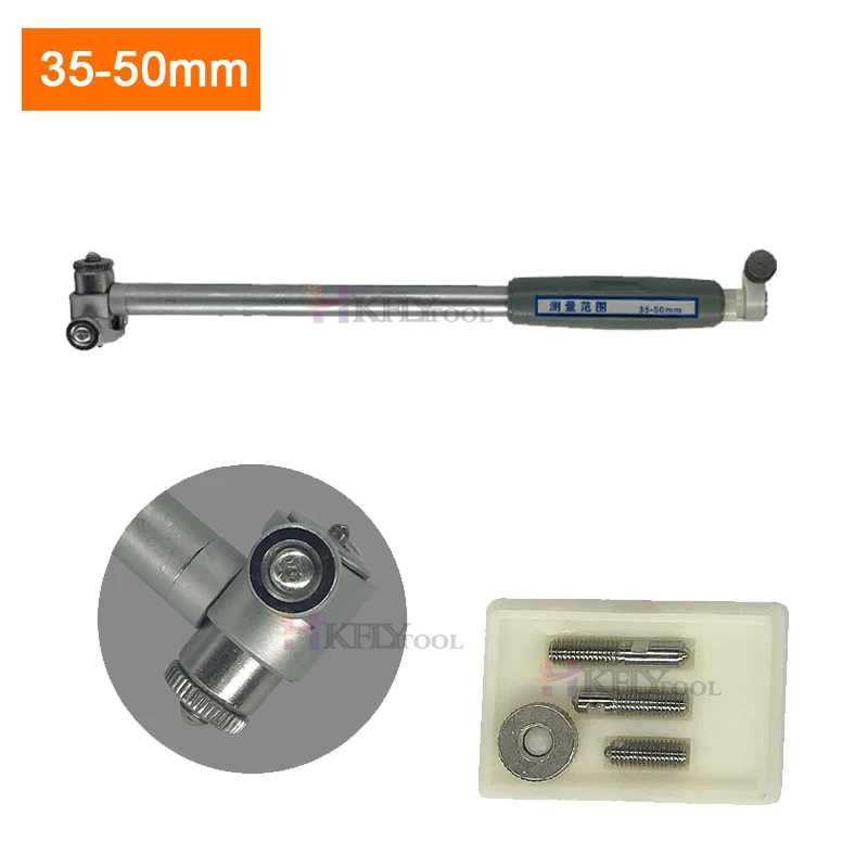 50-160 millimetri di Diametro Interno Bore Gauge Asta di Misurazione + Sonda Accessori 10 millimetri indicaotor Calibro Diametro Interno 12.7mm digitale indica