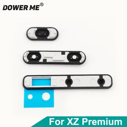 Dower Me Fingerprint Power Volume Camera Button Waterproof Rubber Ring Pad Mat For Sony Xperia XZ Premium XZP G8142 G8141