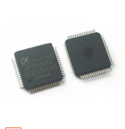 

1 шт. 100% Новый оригинальный XFS5152 XFS5152CE высокоинтегрированный чип синтеза голоса QFP-64