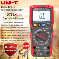 UNI-T UT89X/UT89XD professional NCV digital multimeter; true RMS digital multimeter, 20A high current digital multimeter