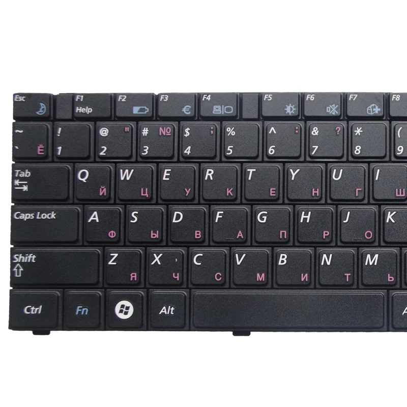 Clavier d'ordinateur portable russe pour Samsung R528, R530, R540, R620, R517, R523, RV508, Rfruit, noir, nouveau