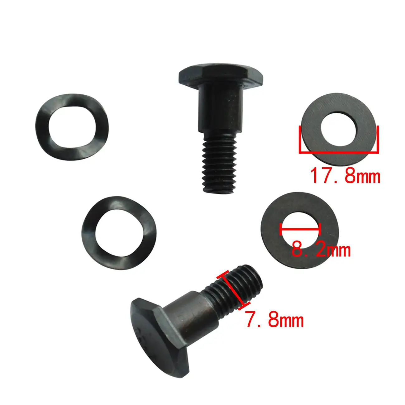 2 Bolts And 4 Spring Washers Fits Honda GX35 GX31 Trimmer Parts