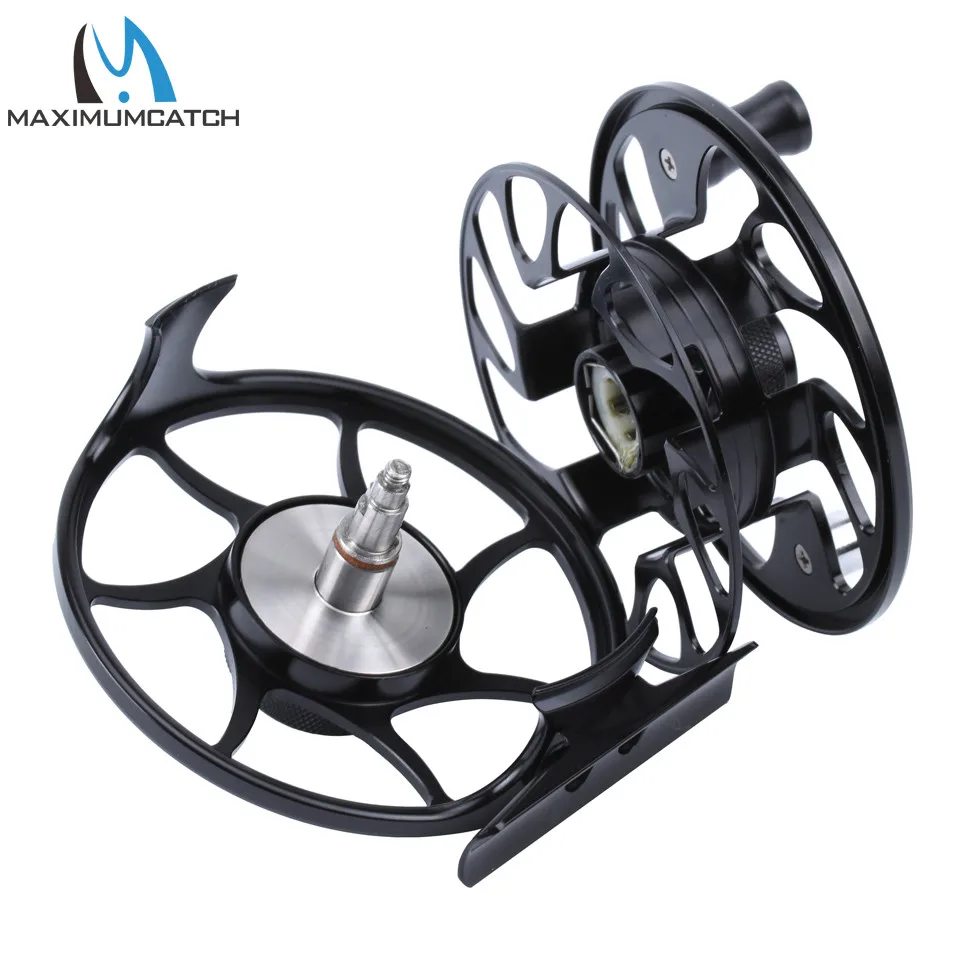 Maximumcatch 06N Large Arbor Fly Fishing Reel 7/8/9/10WT CNC Machine Cut Aluminum Fly Reel