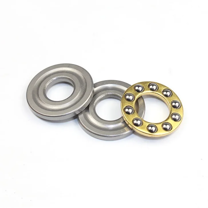 50 Stück Flach-Axialkugellager F4‑10M F5‑10M F5‑11M F5‑12M F7‑13M F7‑15M F8‑16M F8‑19M F8‑22M Mini-Axialflachlager – Detail 1