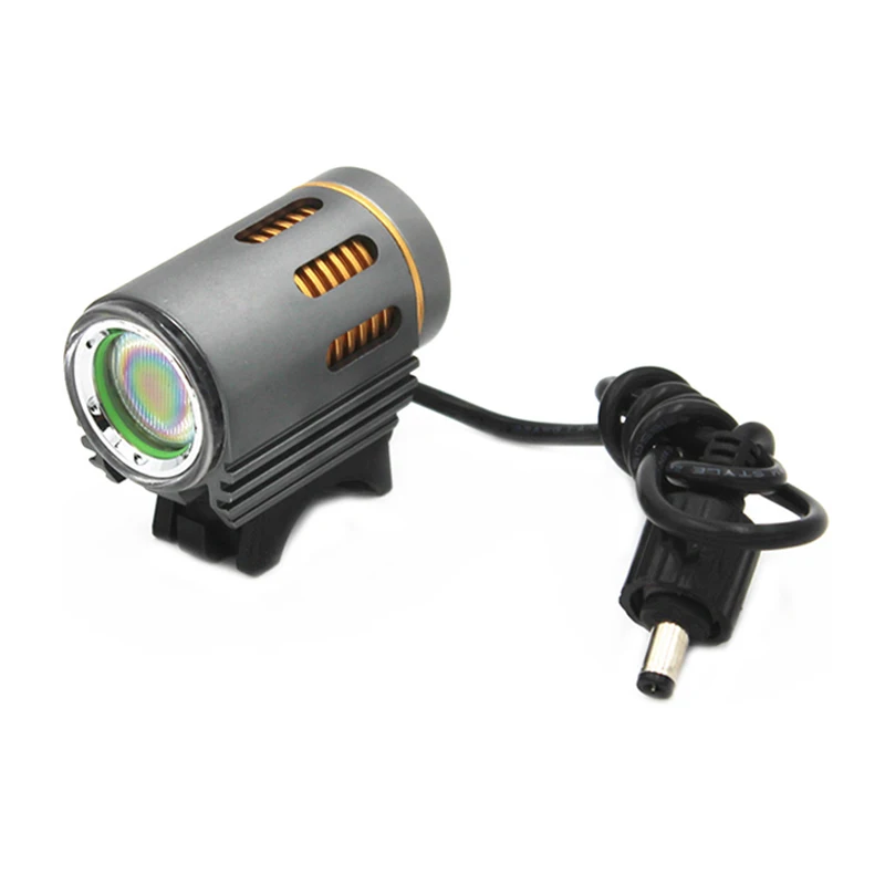 Bicycle flashlight 1200LM XM-L2 LED Bike light DC Port Front Lamp Head Bicycle 4 Mode Bike Lamp Light Head light Torch