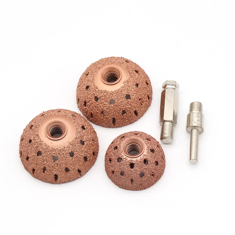 1pc Grit 40 tarcza polerska węglik wolframu Rasp Contour Cup z Arbor adapter szlifowanie koła profesjonalne narzędzie do naprawy opon