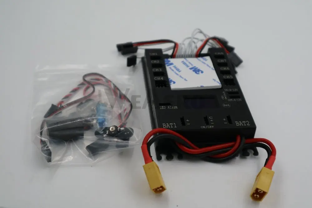 Mini Power DP Pro Mini Servo Section Board Power Box with BEC for Gas Plane