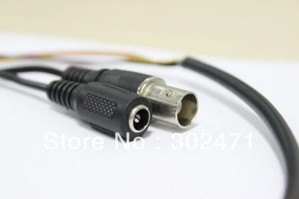 5 Pin(2P 2.0mm 3P 1.5mm)  Black  Cable for CCTV Camera