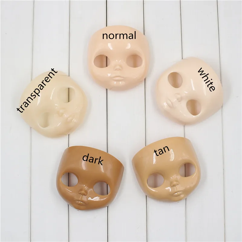 DBS Blyth Doll Face without makeup faceplate backplate screws for DIY custom doll