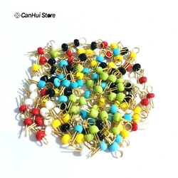 Six Color 120pcs/lot PCB Board Test Point / Bead / Ring / Hoop Ceramic PCB Test Pins Ceramic Test Ring Gold Plating White Black