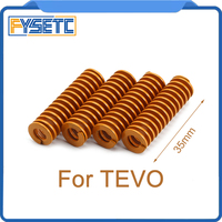 3D Printer Parts Spring Imported Length 35mm OD 10mm High Elasticity For Heated Bed TEVO Tarantula Series 3D Printer