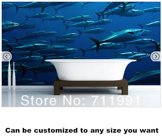 

Custom children's wallpaper, Big Fish Wallpaper Mural Used in the living room bedroom TV background wall waterproof wallpaper