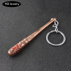 Walking Dead Negan's Baseball Bat Keychain Men Car Women Bag Keyring Pendants Car Keyring Holder Men Women Jewelry