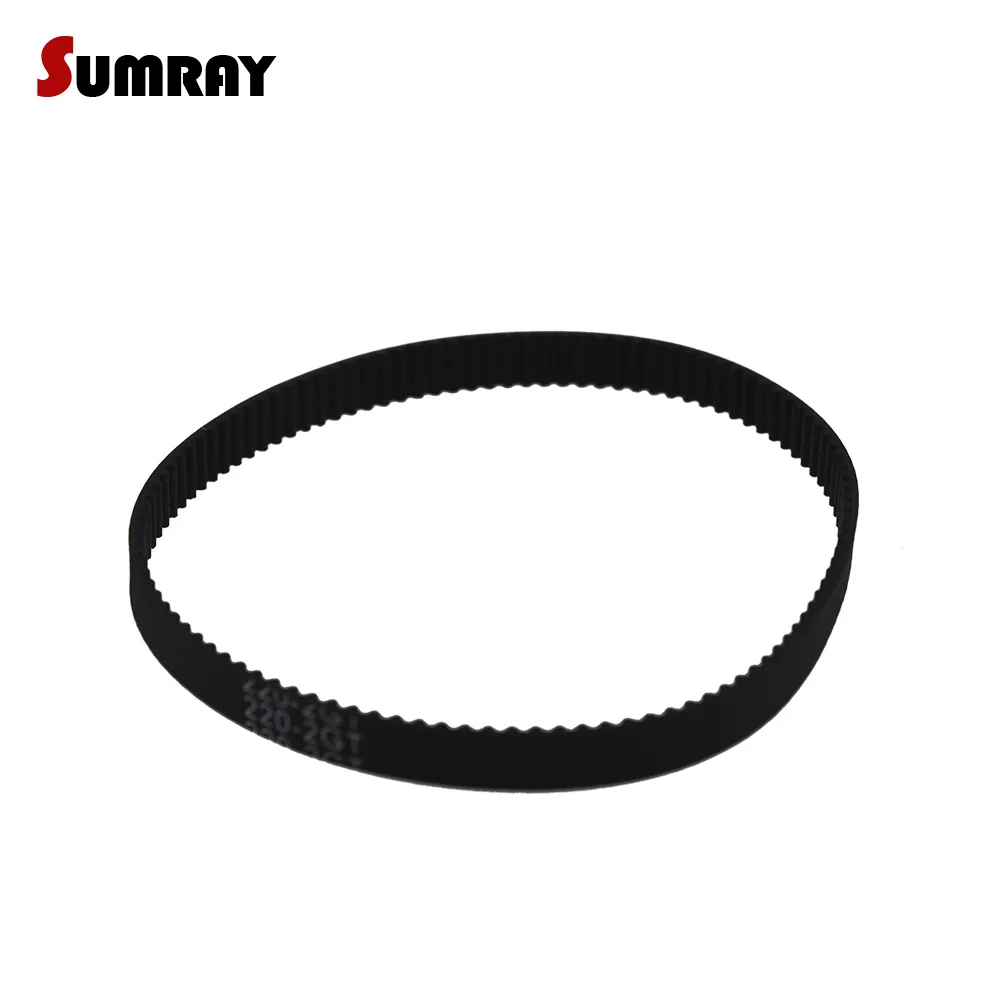 GT2 Timing Belt 2GT-232/240/244/252/260/264/268/280/284/288/294mm Pitch Length 6/10mm Width Transmission Belt for Laser Machine