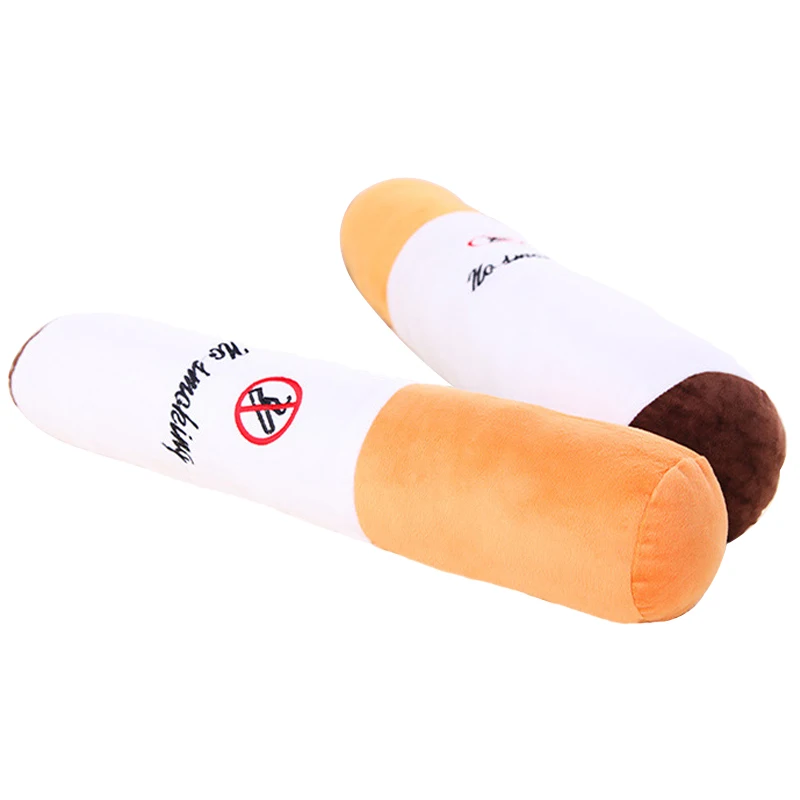 1pcs 50cm Smoking cylindrical sleeping Cigarette pillow Boyfriend birthday gift plush toys,free shipping