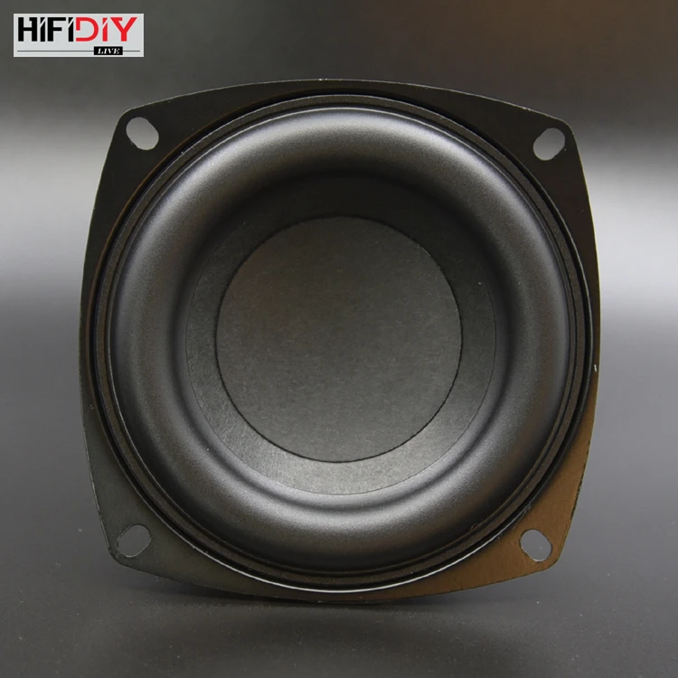 HI-FI DIY S4-105 4 inch 60W AUDIO Round Woofer Speaker High power BASS Home Theater 2.1 Subwoofer Unit 2 Crossover Louspeakers