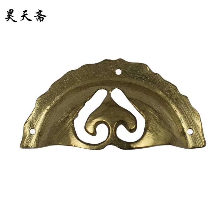 [Haotian vegetarian] antique copper handle / bowl handle / copper fittings / antique buckle hand HTD-103