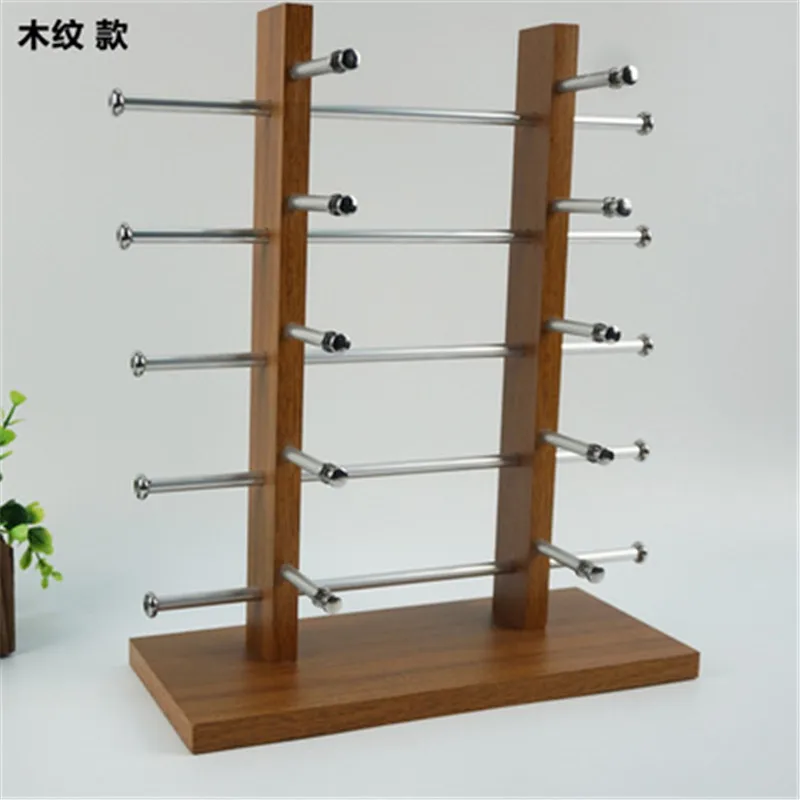 

Multi styles and Layers Wood Sunglass Display Rack Shelf Eyeglasses Show Stand Jewelry Holder for Multi Pairs Glasses Showcase