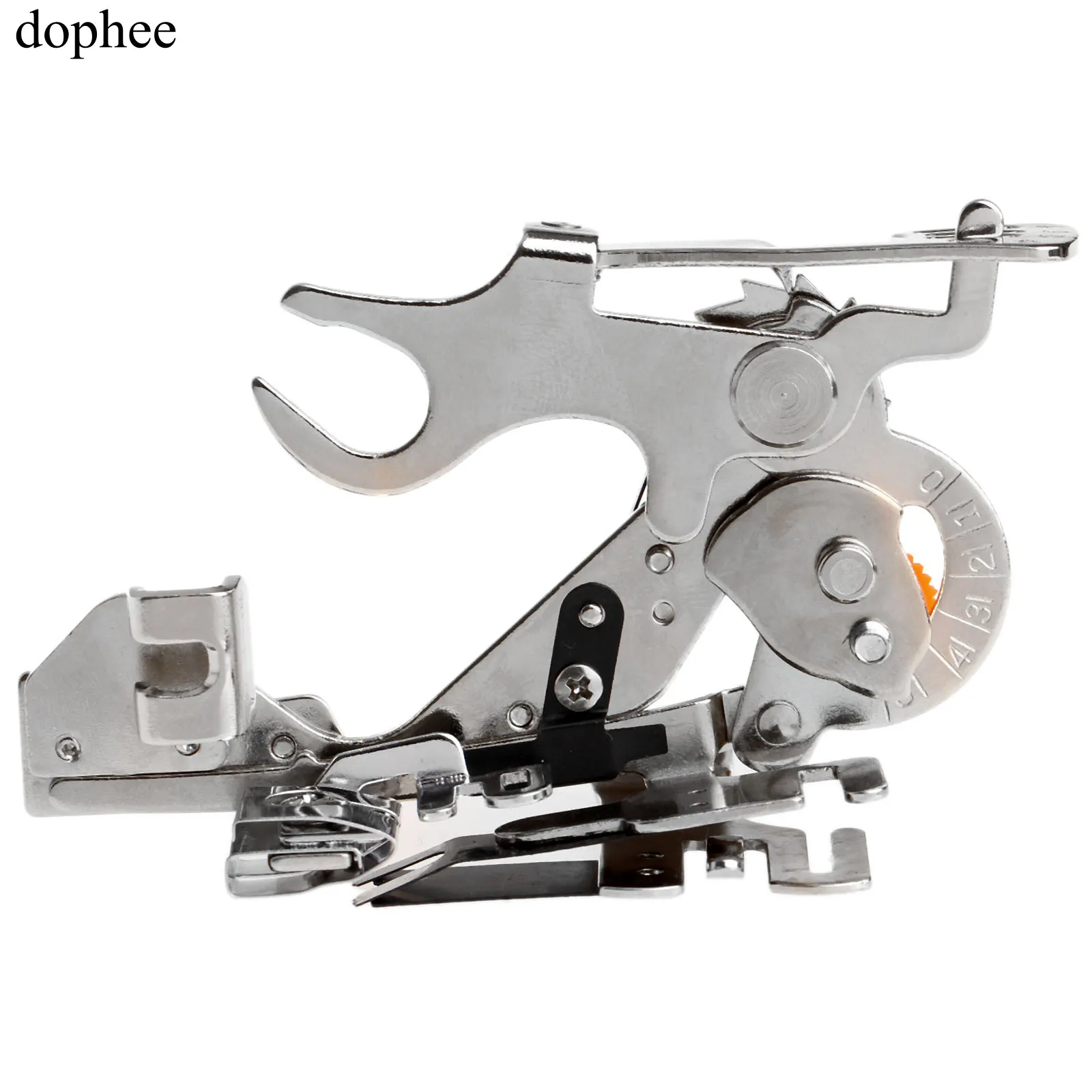 

dophee 1pc domestic presser foot Ruffler Sewing Machine Presser Foot ruffler foot low shank for brother