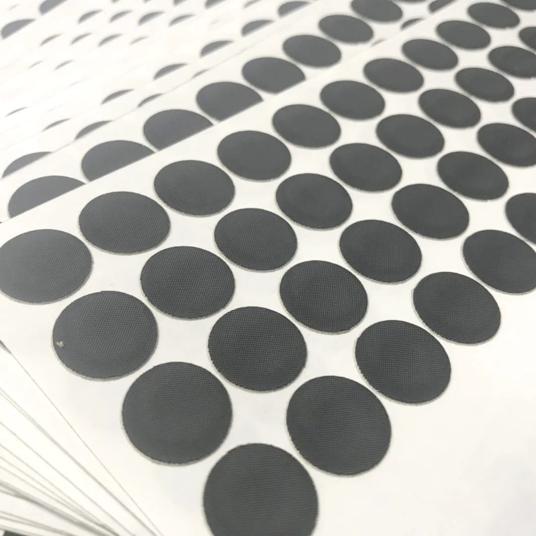 300pcs OD5xid 2 MM Dark Grey Breathable Waterproof Ip68 Protective Adhesive Filter Air Release Vent Stickers