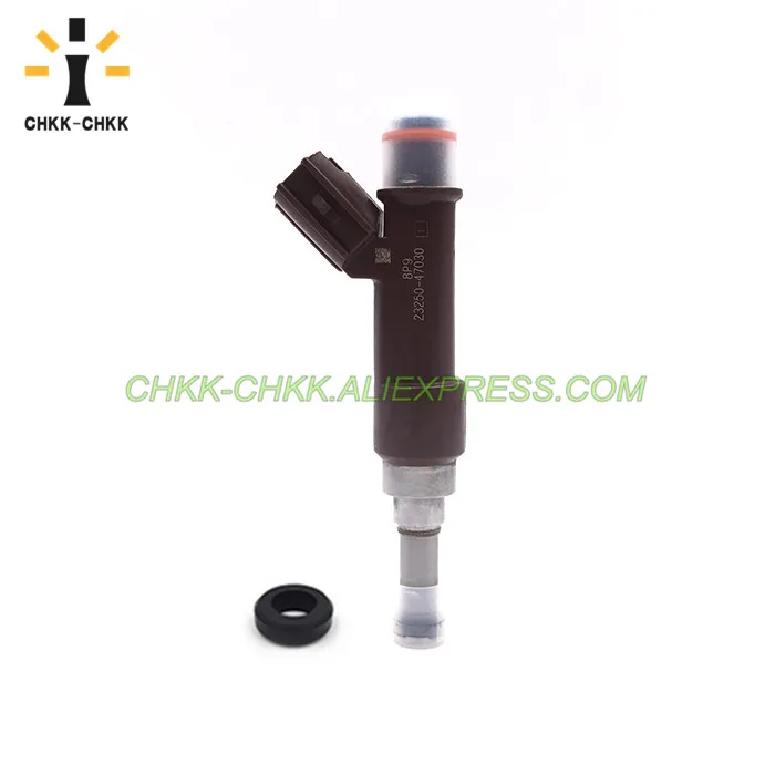 CHKK-CHKK Car Accessory 2325047030 23209-47030 23209-49225 fuel injector for TOYOTA JP VITZ 2010 / RACTIS 2010~2016 1.3L 1NRFE