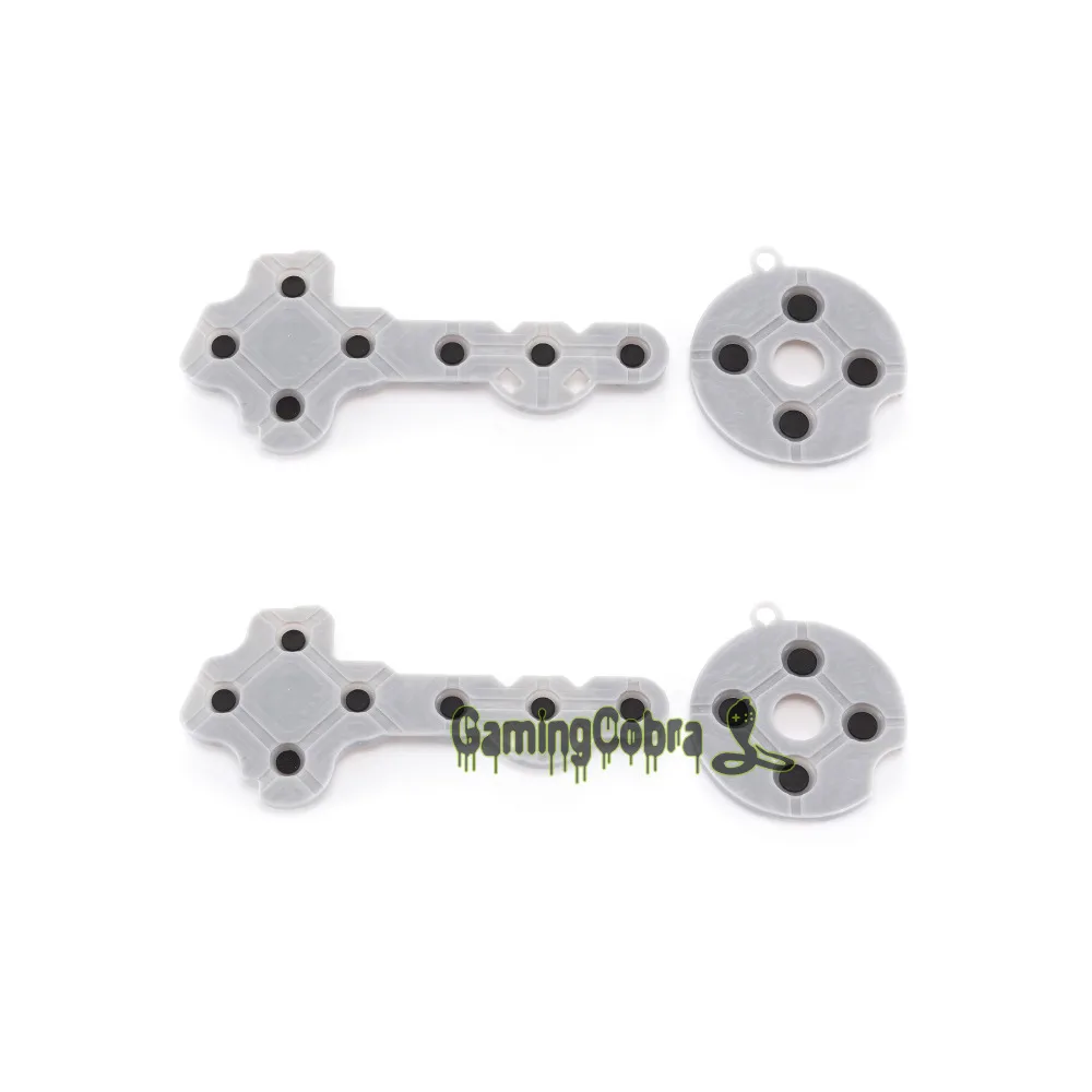 Réparation du coussinet de boutons USA extreme 360, 2 pièces, caoutchouc conducteur pour Gampad Xbox