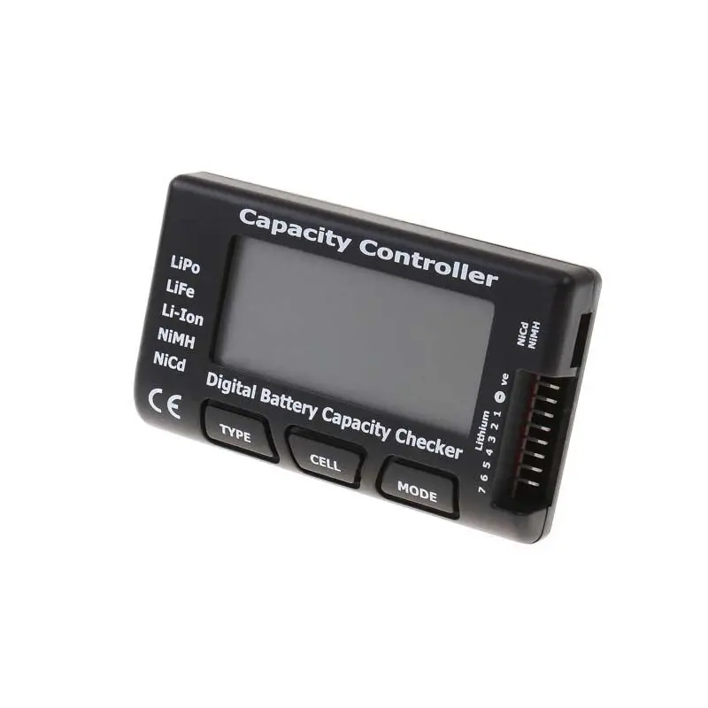 

Digital Battery Capacity voltage Checker tester meter RC CellMeter 7 for LiPo LiFe Li-ion NiMH Nicd