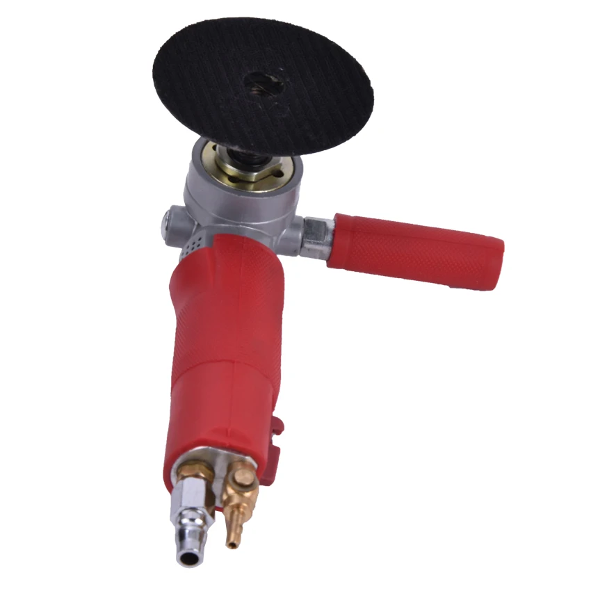 Lijadora de aire profesional neumática de 4 pulgadas, herramienta de amoladora angular, tipo alimentado por agua, de alta calidad