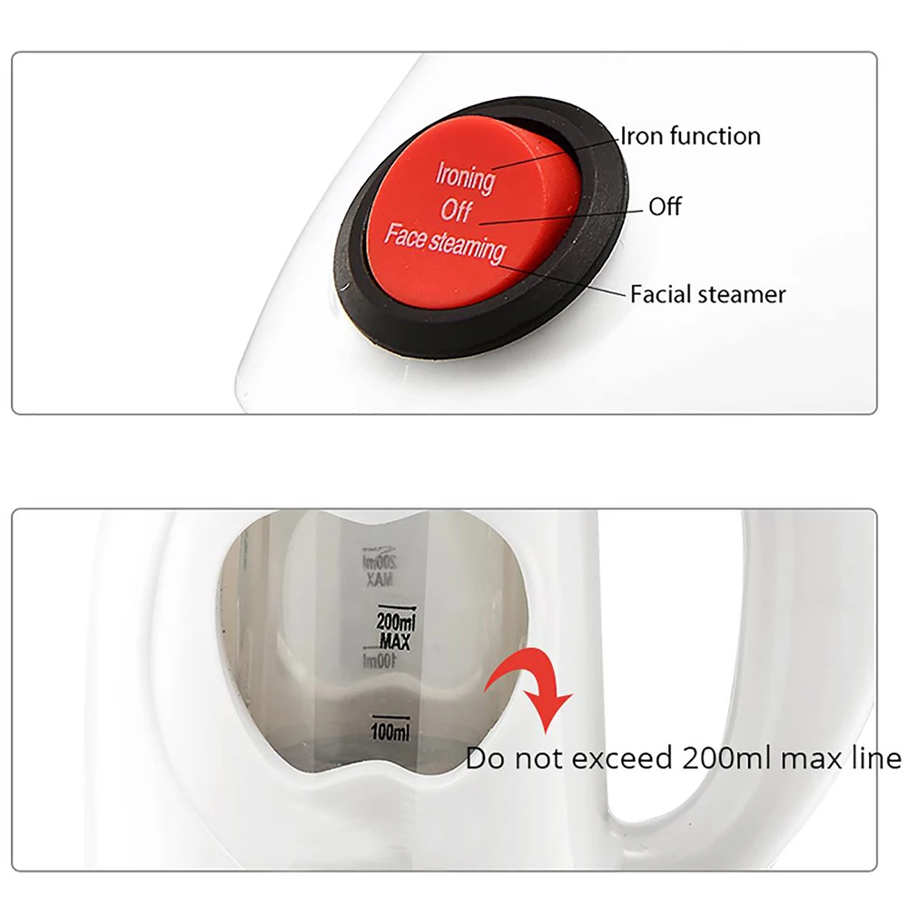 Portable Handheld Air Steamer For Life Garment Clothes Fabric Powerful Steam Iron Hot Selling