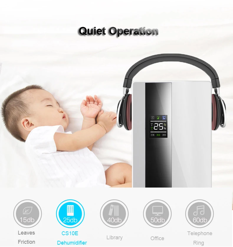 Household Dehumidifier Home Bedroom Dehumidifier Machine Mute To Wet Air Dryer