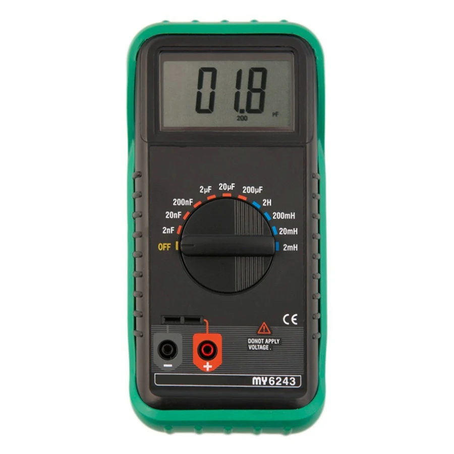 MY6243 Digital C/L Inductance 2m/20m/200mH/2H Capacitance Meter 2nF-200uF