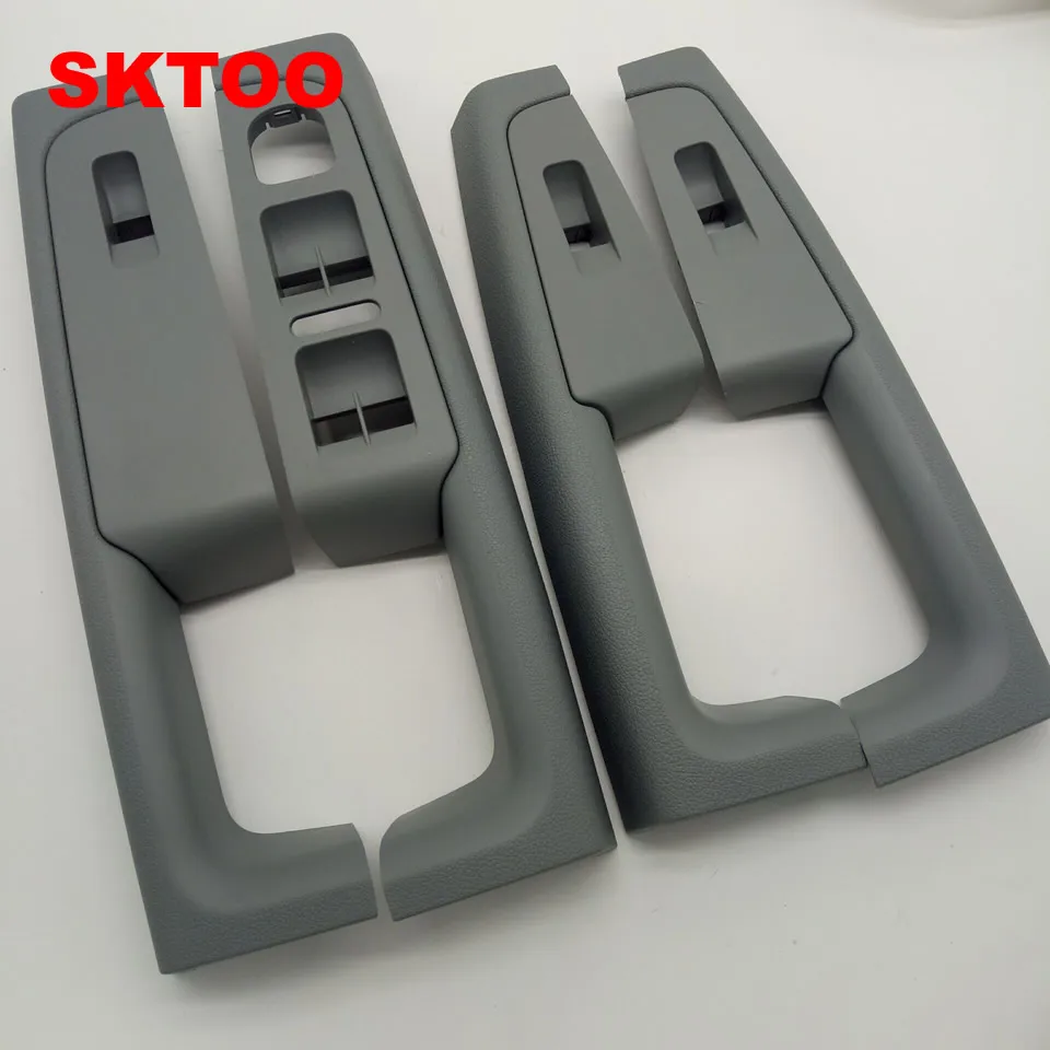 

SKTOO (Gray)For Skoda Superb Inner door handle door armrest, switch box inside the door of the glove package