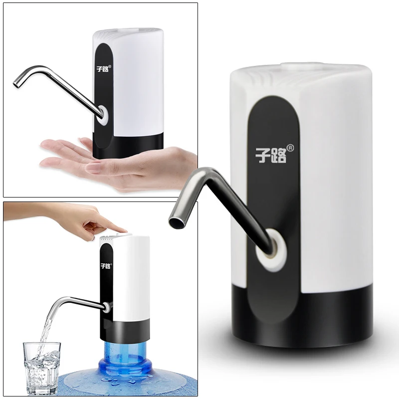 

Portable Mini Touch-tone Wireless Automatic Electric Portable Water Pump Dispenser with USB Cable for Drinking Bottle