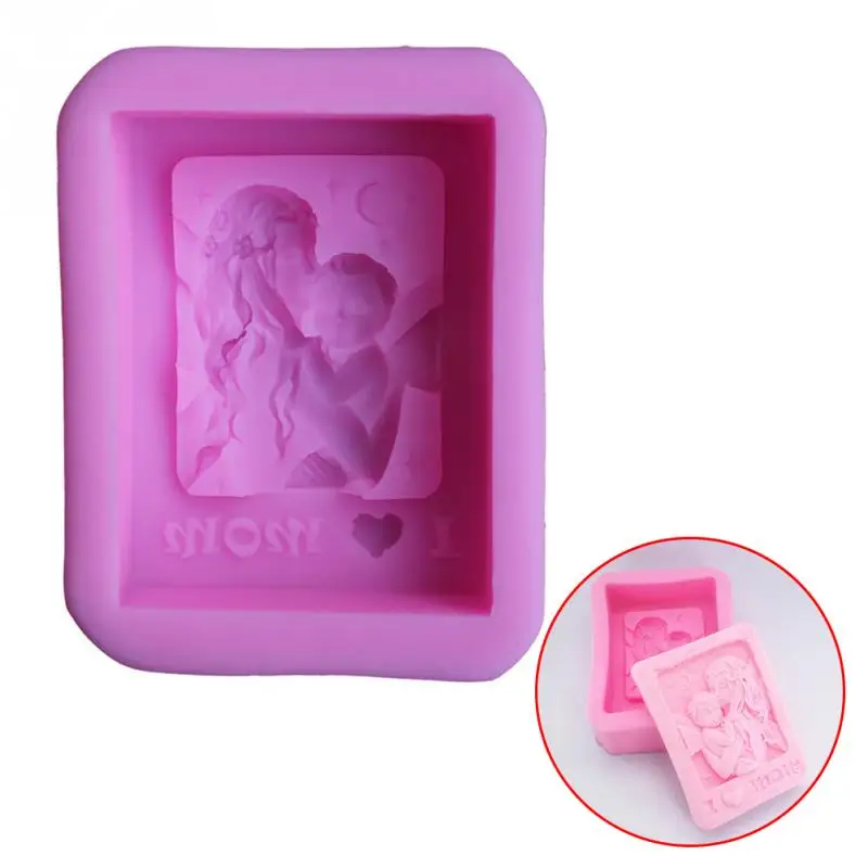 Mother Holding Baby Love Mom Craft Silicone Soap Mold Craft DIY Molds Cake Baking Mold Mothers Day Gift