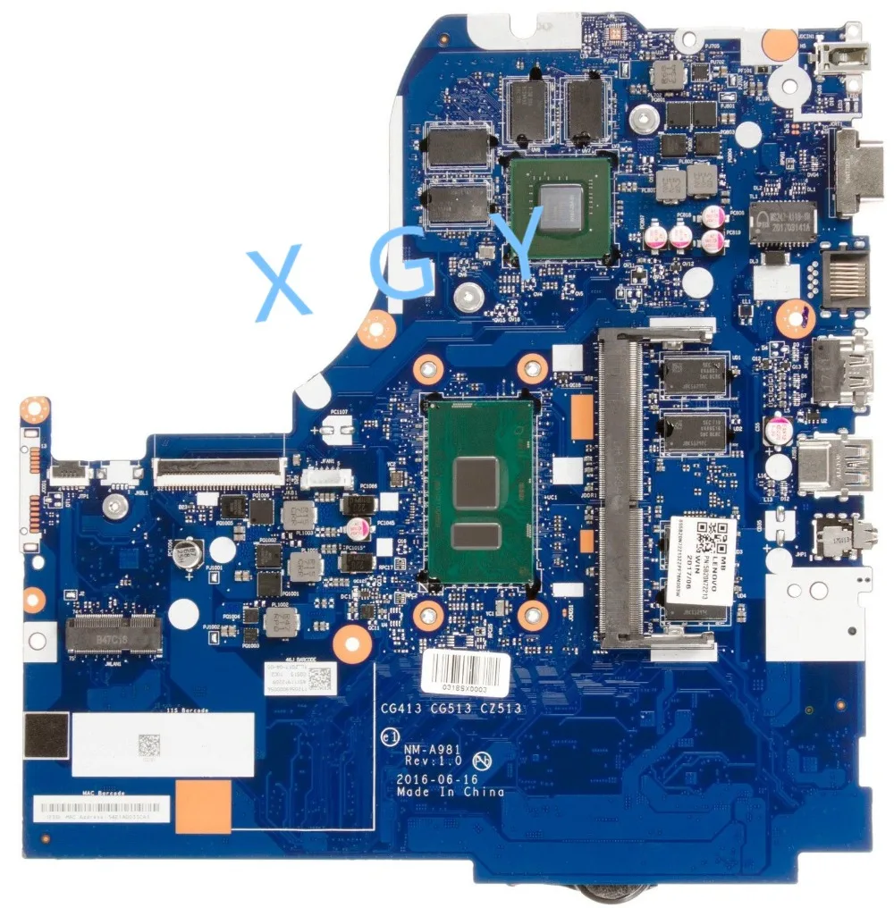 

For Lenovo IdeaPad 310-15IKB Laptop Mainboard CG413 NM-A981 4GB RAM i5-7200U nVidia 920MX