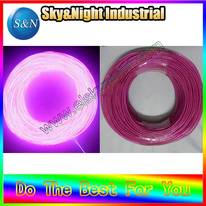 Hight Bright Neon EL Wire 2.3mm-20M With Ten colors Option+Free shipping do not including inverter