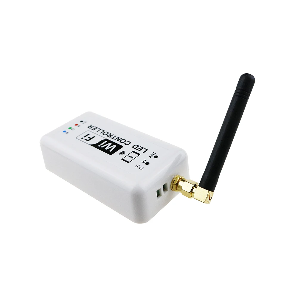 Contrôleur WIFI LED RGB 370, 2.4Ghz, 12a, température de couleur, variable, pour maison intelligente, sous Android/IOS