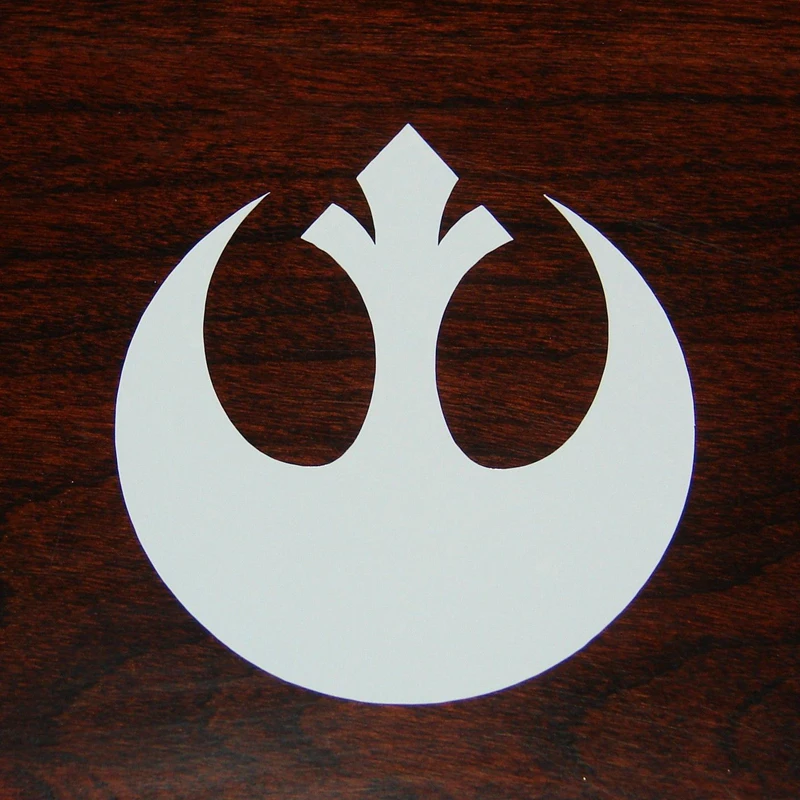 Vinil Decalque Adesivos para Laptop e Decoração Do Carro, Variedade de Sci-Fi, Cool Imperial Rebel Alliance Order Logo