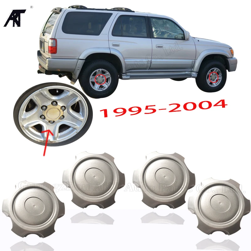 4PCS/LOT Wheel center cap for Toyota Prado 2700 3400 VZJ95 1998-2002 hub cover 42603-35630 4260335630