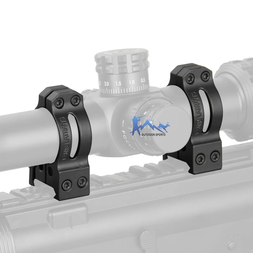 CANIS LATRANS 304 Cast Steel QD Quickly Detached 30MM Diameter Ring Scope Mount For Rifle Scope OS24-0182