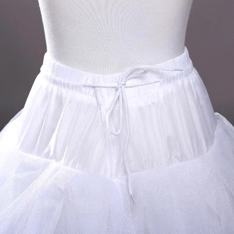 E JUE SHUNG Miễn Phí Vận Chuyển Chữ A Petticoat Cho Đám Cưới Vải Tuyn Cao Cấp Tây Nam Không Crinoline